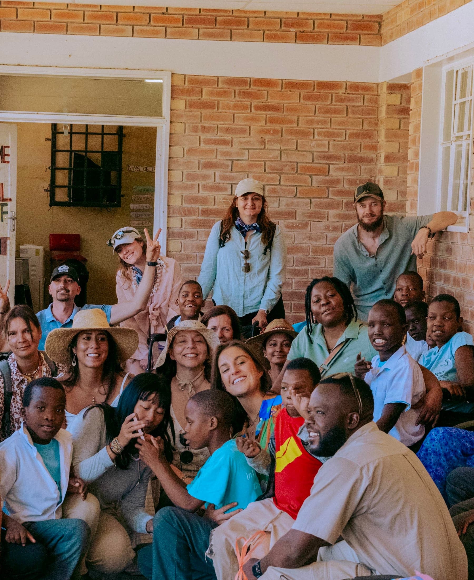 Kachikau school visit