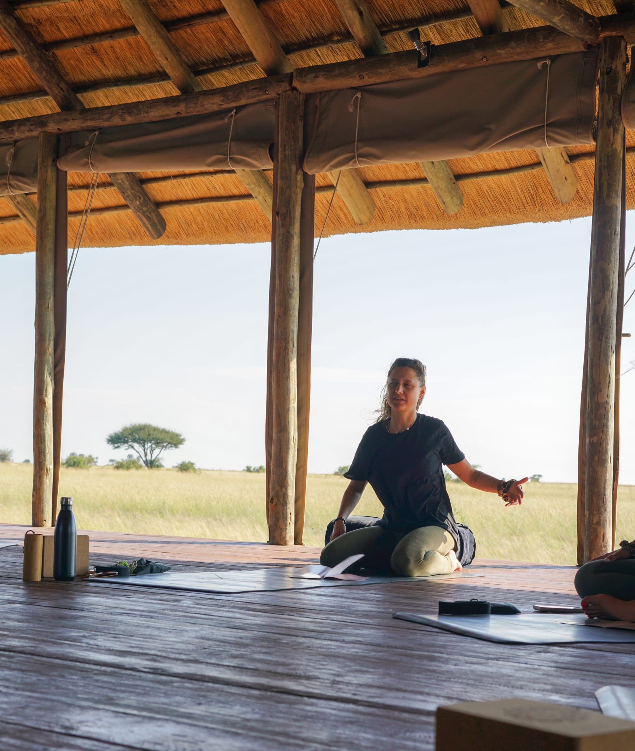 Munga Plains — welcome plate