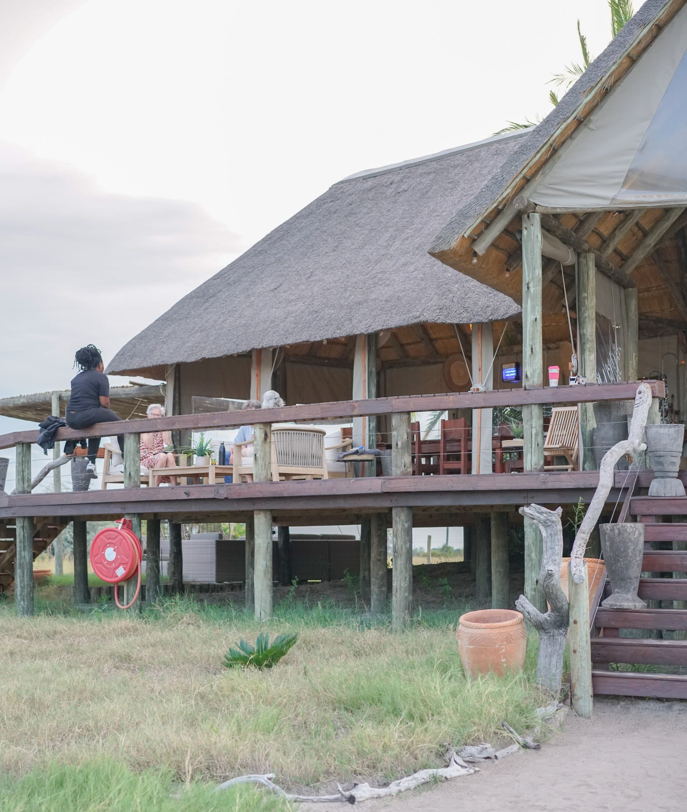 The main area at Munga Plains, looking out