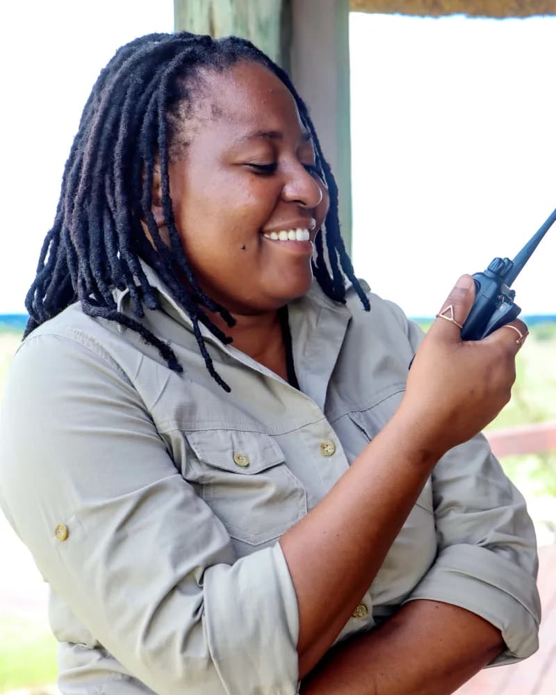 Mosetsana Samunzala, directrice locale de Munga Plains