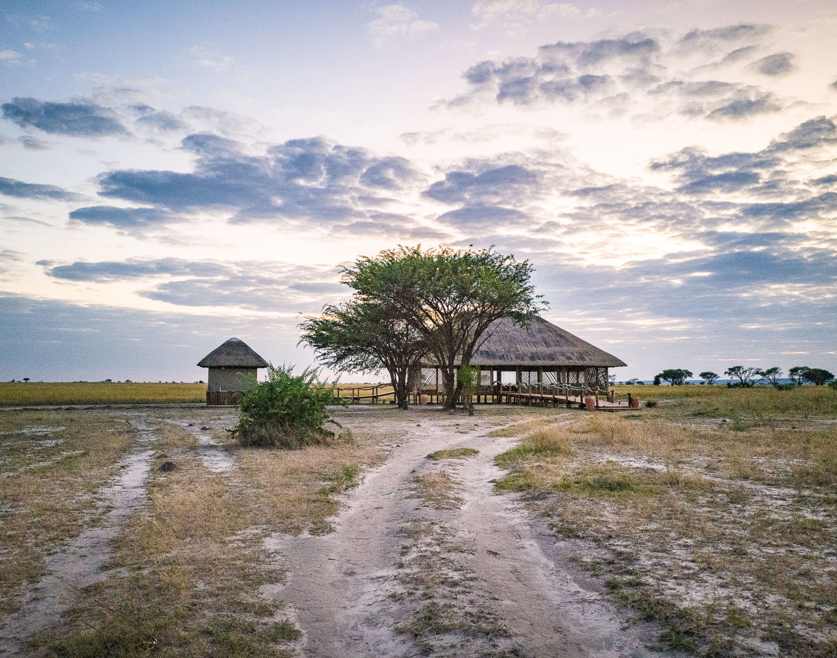 The yoga shala at Munga Plains